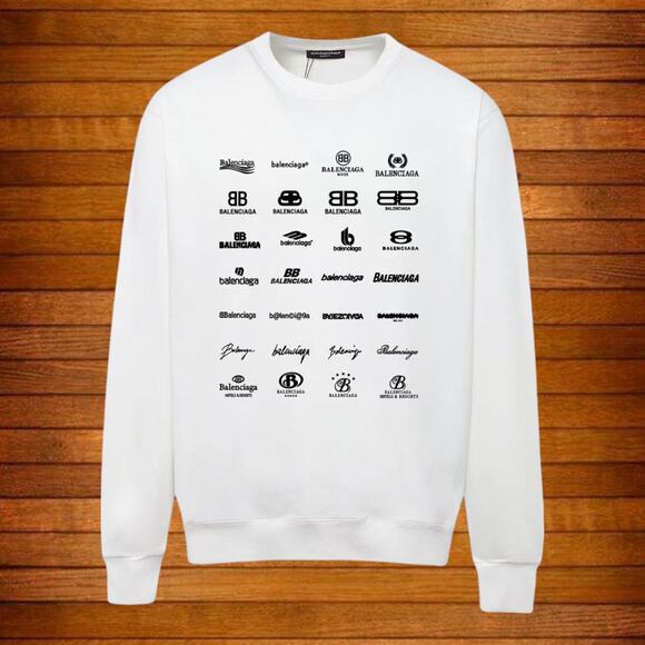 Balenciaga Sweatshirt Men's White